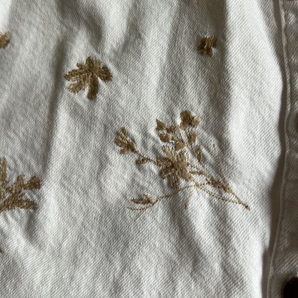 Zara Cropped Denim Jacket | Sz Small - Picture 3 of 4